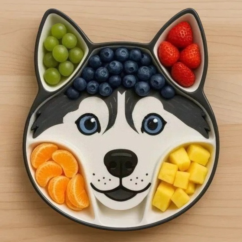 Home Cooking Dog Food - Bandeja Decorativa con Diseño de Perro