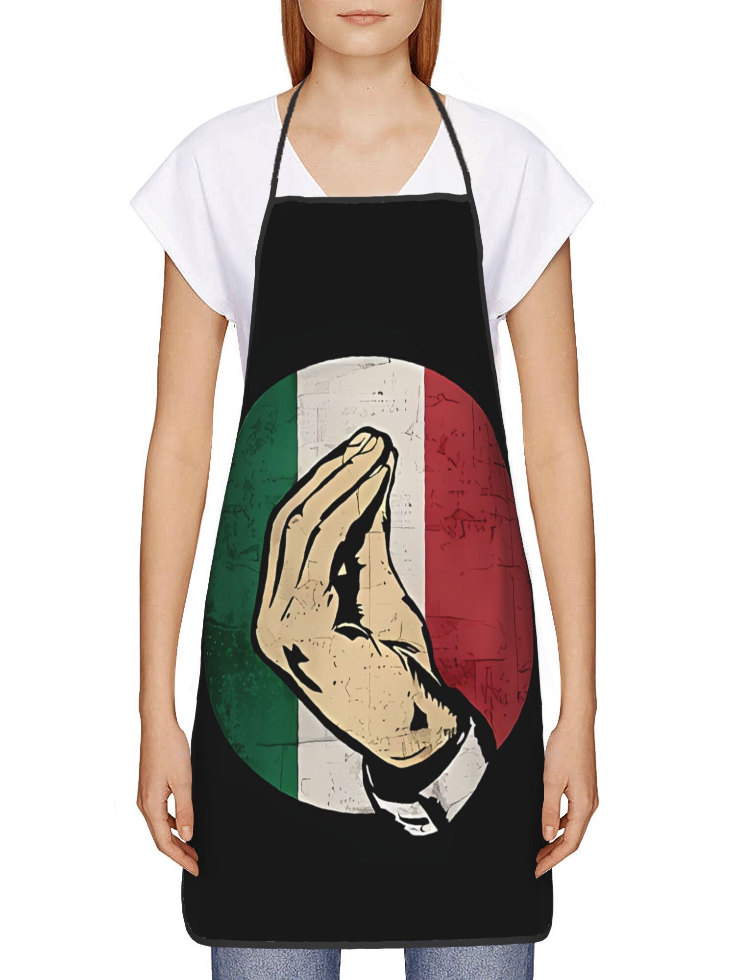 Home Cooking In Italian - 【Italian Gesture】Delantal, delantal de cocina para