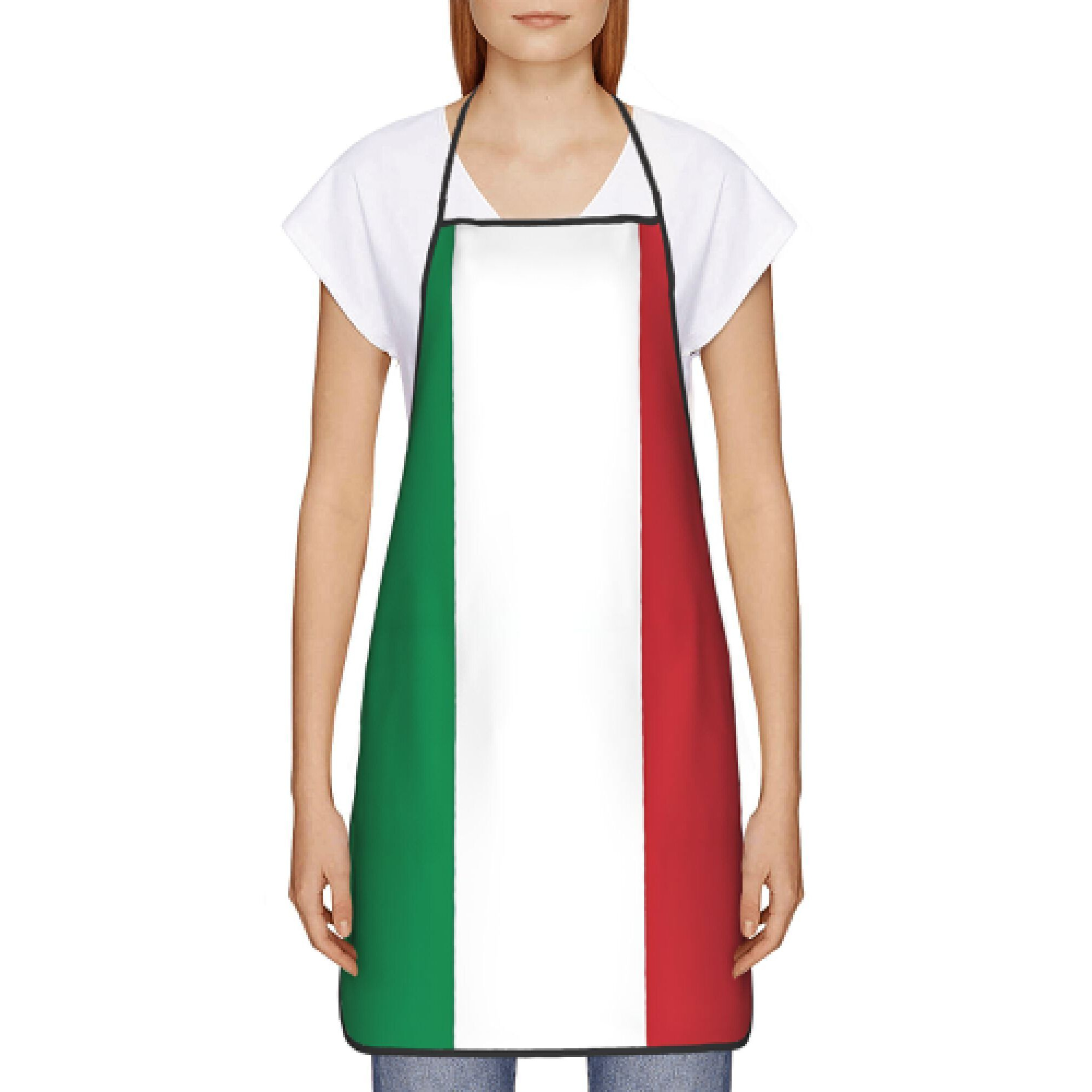 Home Cooking In Italian - 1 delantal sin mangas con estampado