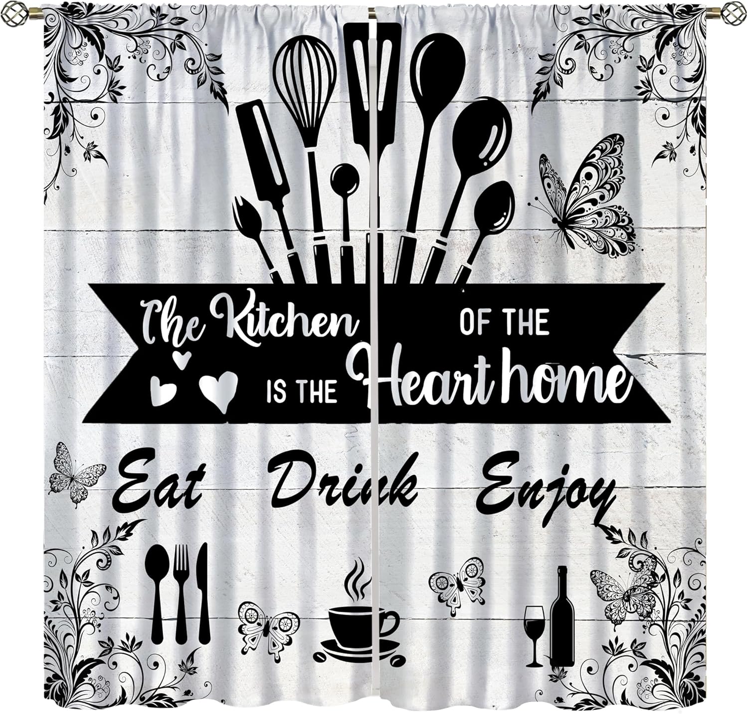 Home Cooking Youtube - Cortinas Rústicas Estilo Granja, Cortinas con
