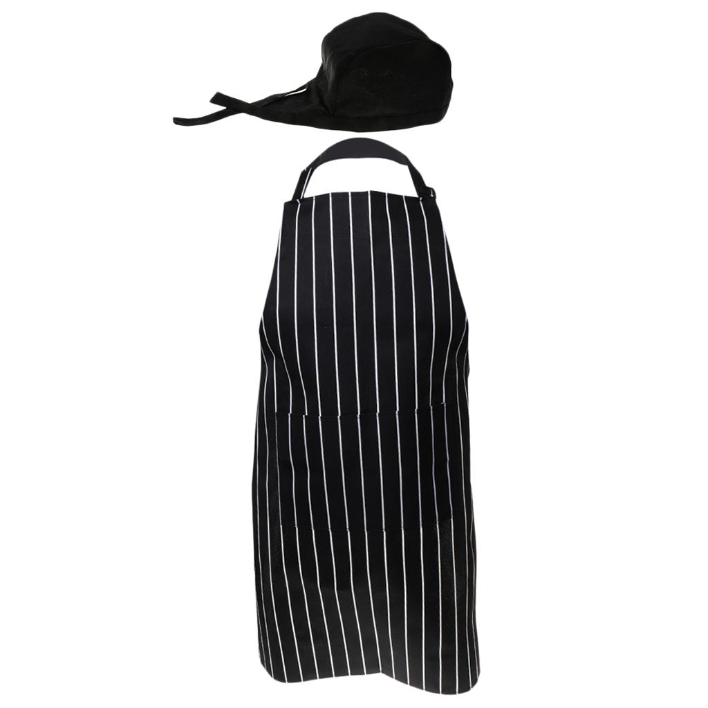 Home Cooking Service - Juego de Delantales y Gorros de