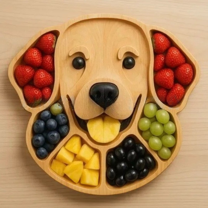 Bandeja Decorativa con Diseño  - Home Cooking Dog Food reseña y precio