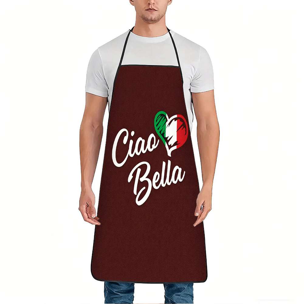 1 delantal con temática italia - Home Cooking In Italian reseña y precio