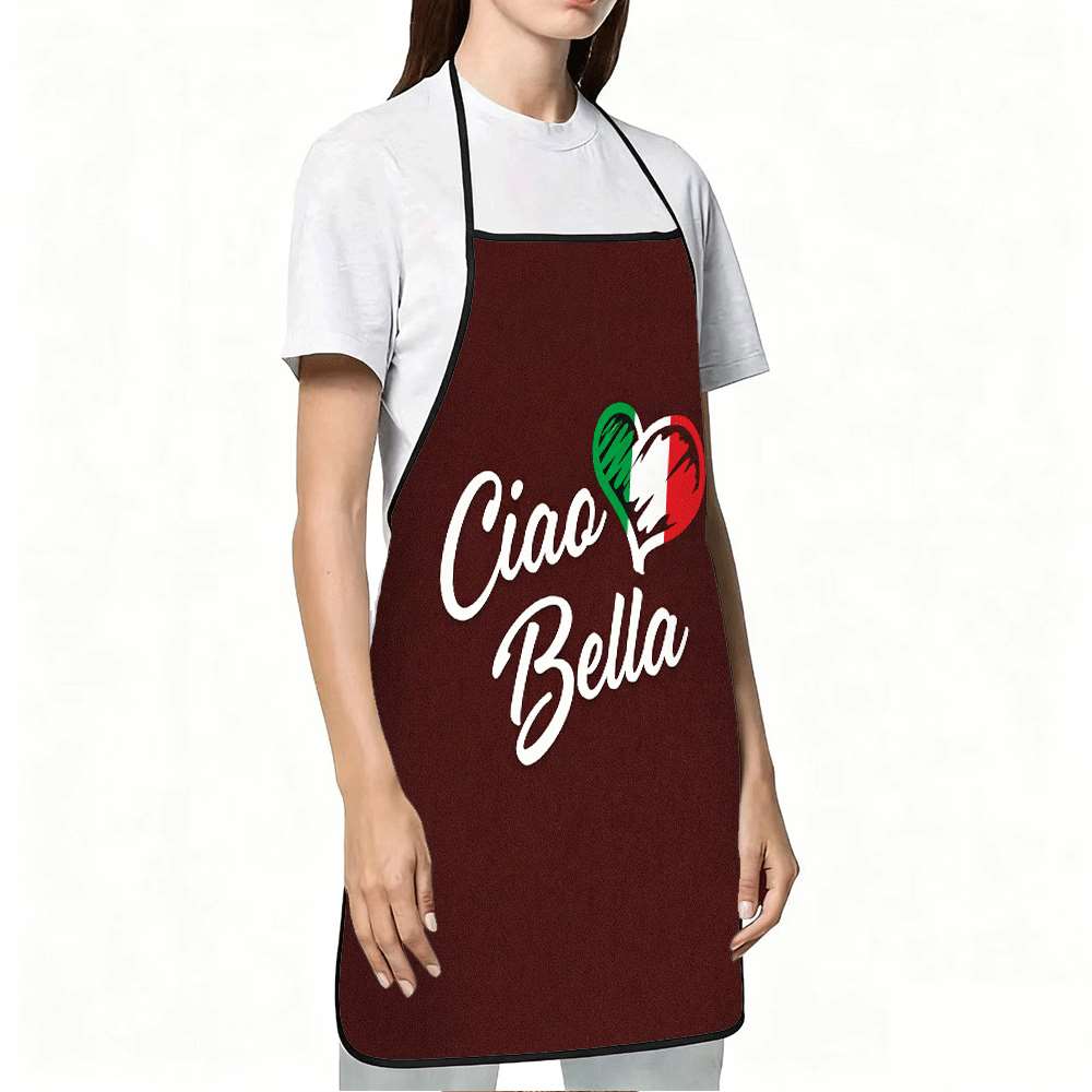 1 delantal con temática italia - Home Cooking In Italian reseña y precio