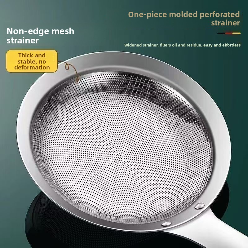 Espátula de cocina de acero in - Home Cooking Oil Filter reseña y precio