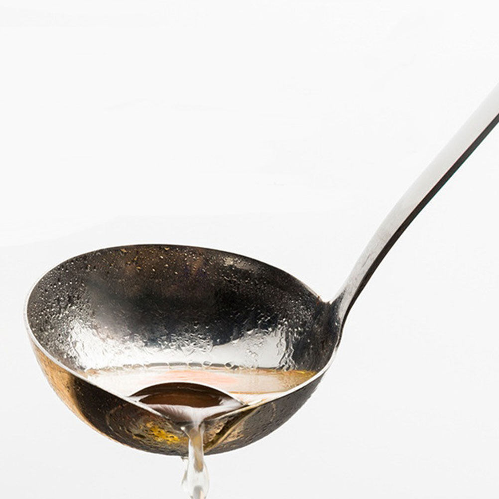 Cuchara para Sopa de Acero Ino - Home Cooking Oil Filter reseña y precio