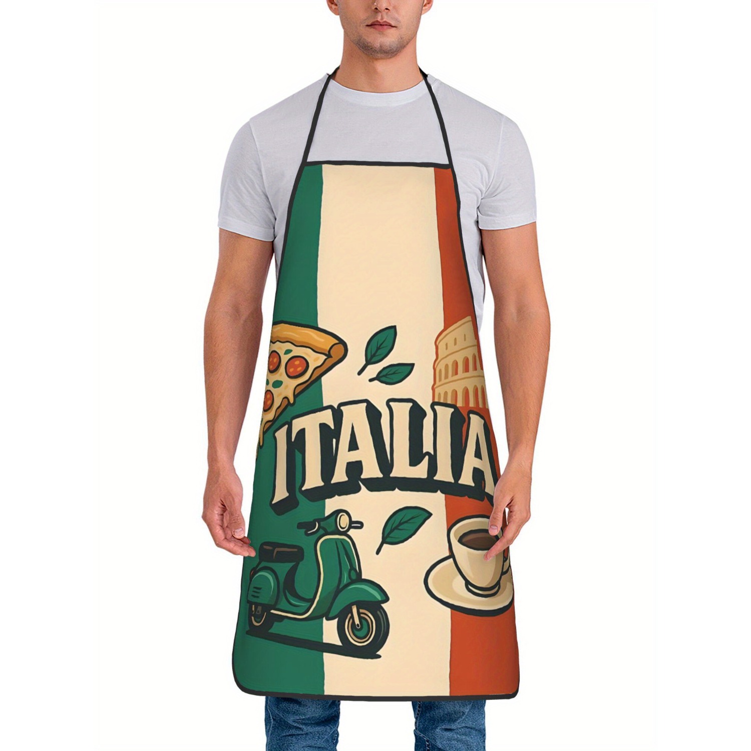 Delantal de Cocina Retro con D - Home Cooking In Italian reseña y precio