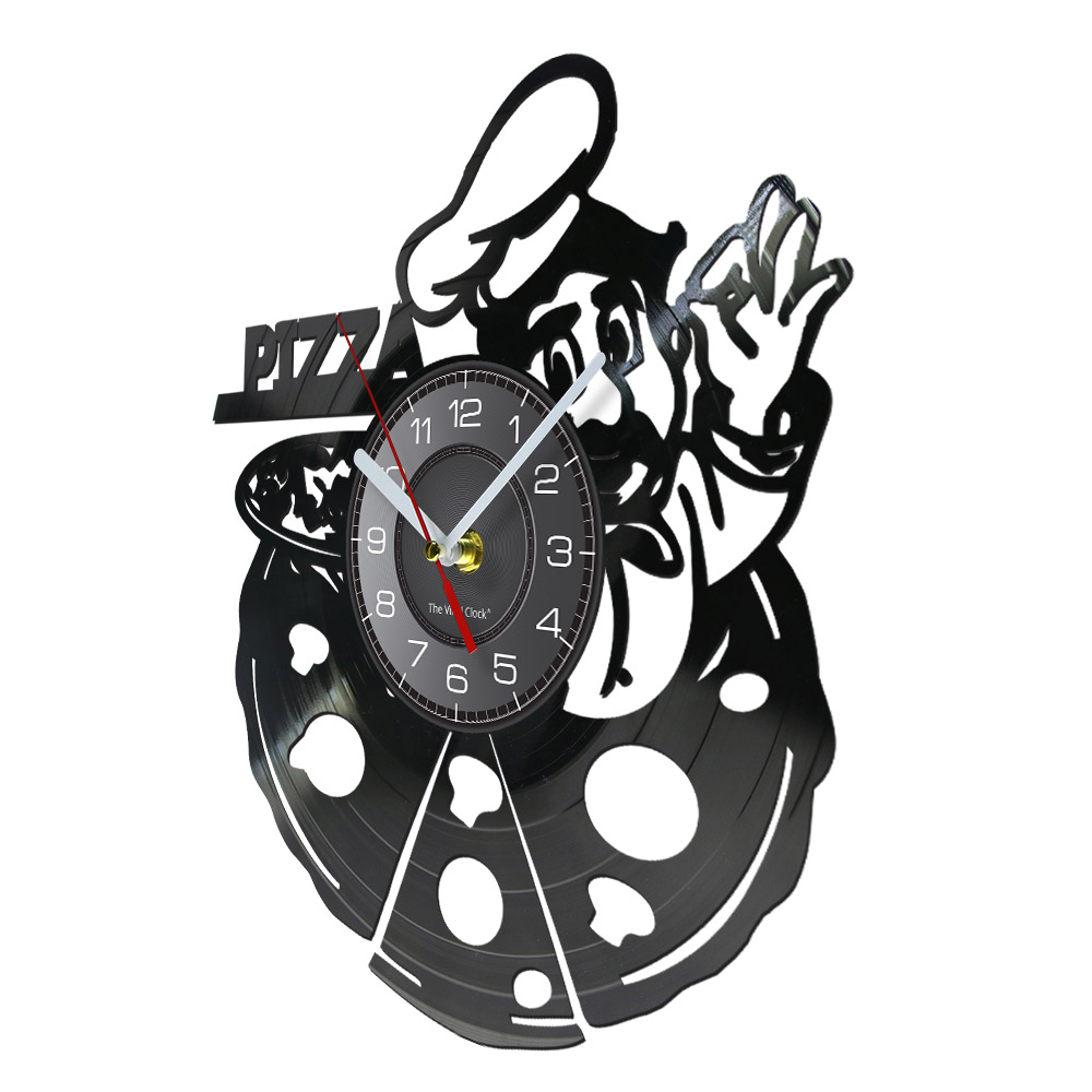 Reloj de pared con disco de vi - Home Cooking In Italian reseña y precio