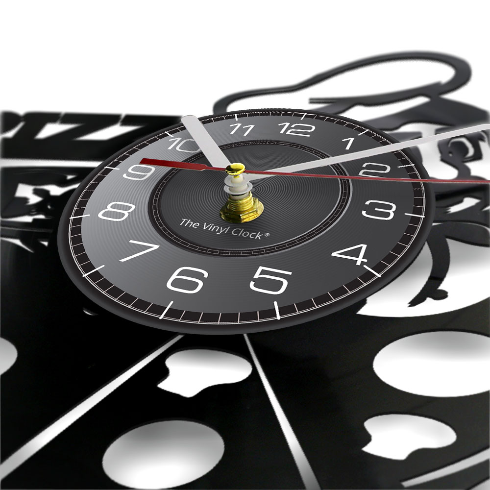 Reloj de pared con disco de vi - Home Cooking In Italian reseña y precio