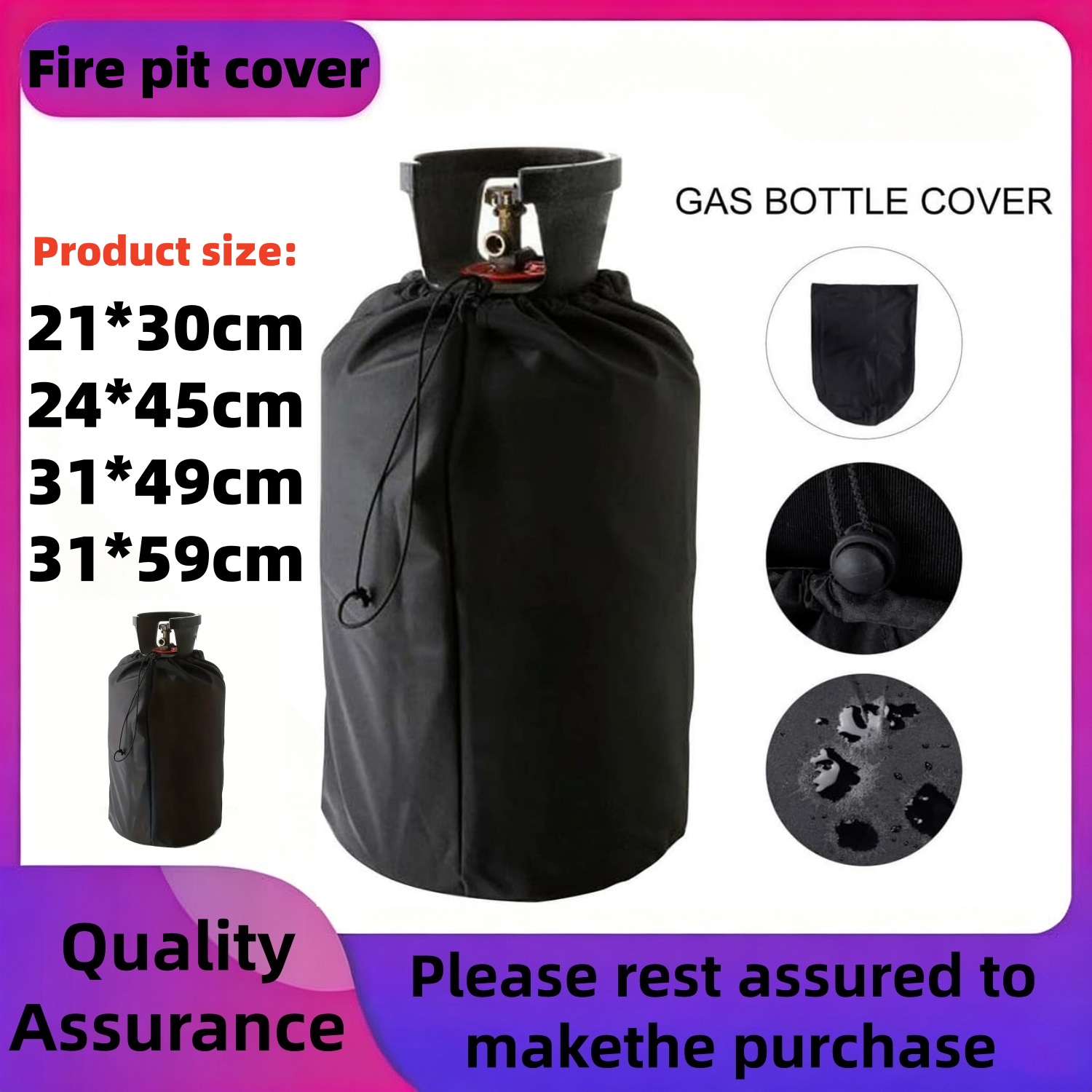 Funda para Botella de Gas asky - Home Cooking Gas reseña y precio