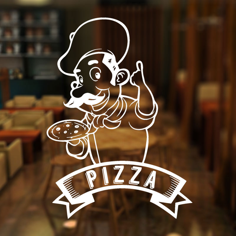 Pizza Pizzeria Logo cocinero s - Home Cooking In Italian reseña y precio