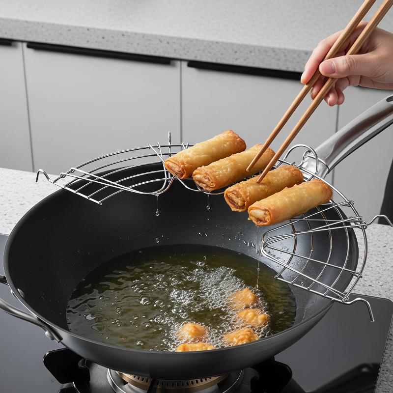 Rejilla Plegable de Acero Inox - Home Cooking Oil Filter reseña y precio