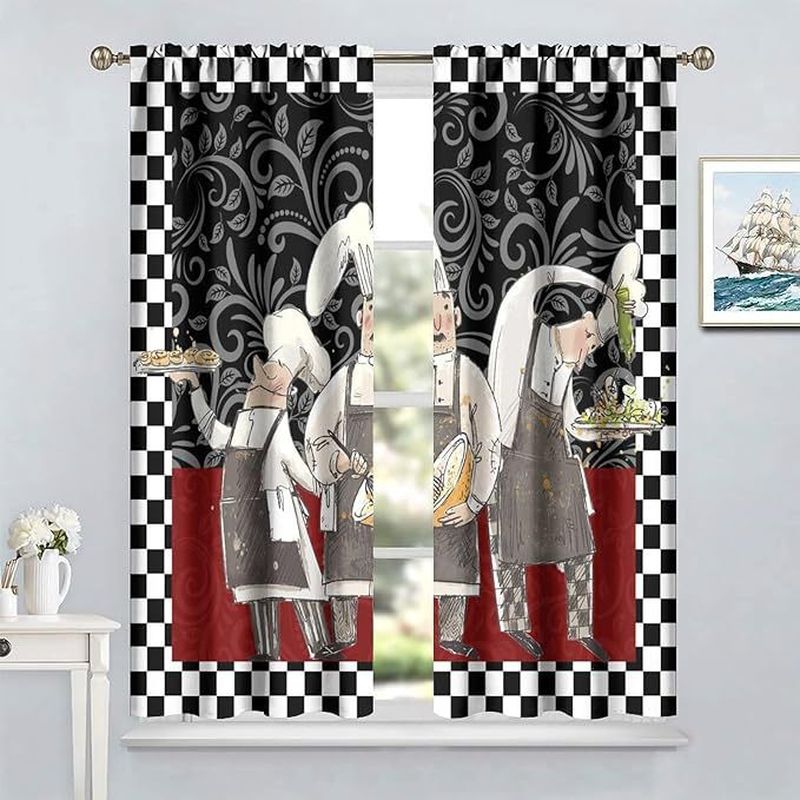 Cortinas Cortas para Cocina VI - Home Cooking Youtube reseña y precio
