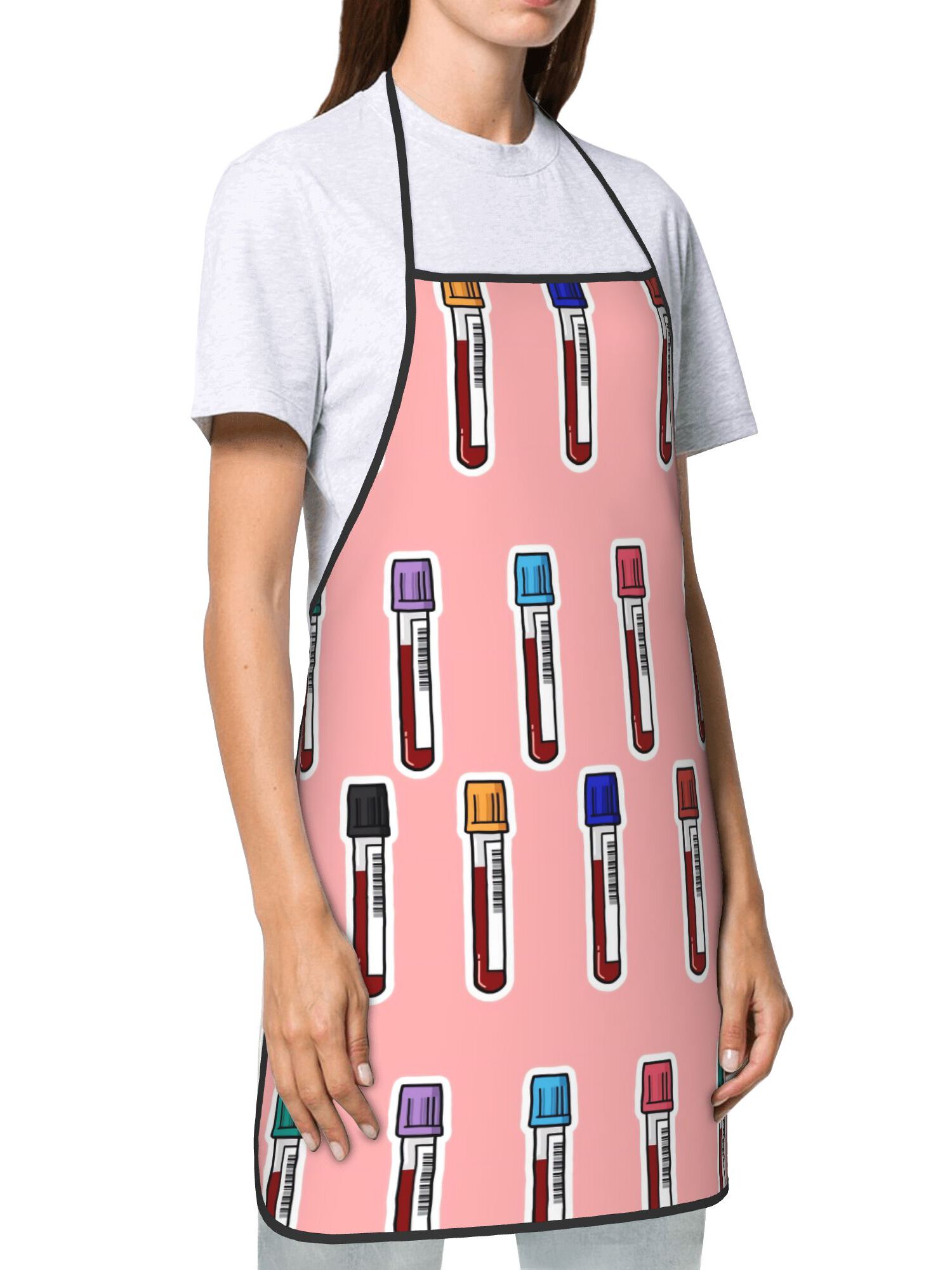 Delantal con diseño de Blood V - Home Cooking Youtube reseña y precio