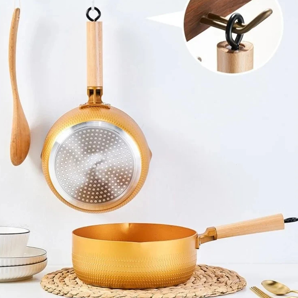 Olla de sopa dorada de 18/20/2 - Home Cooking In Japanese reseña y precio